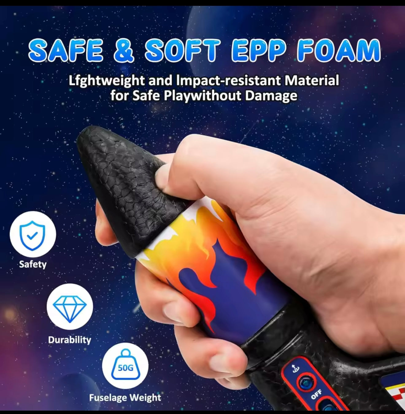 Spinner Missile β Electric Free-Flight Model Rocket with Parachute Landing