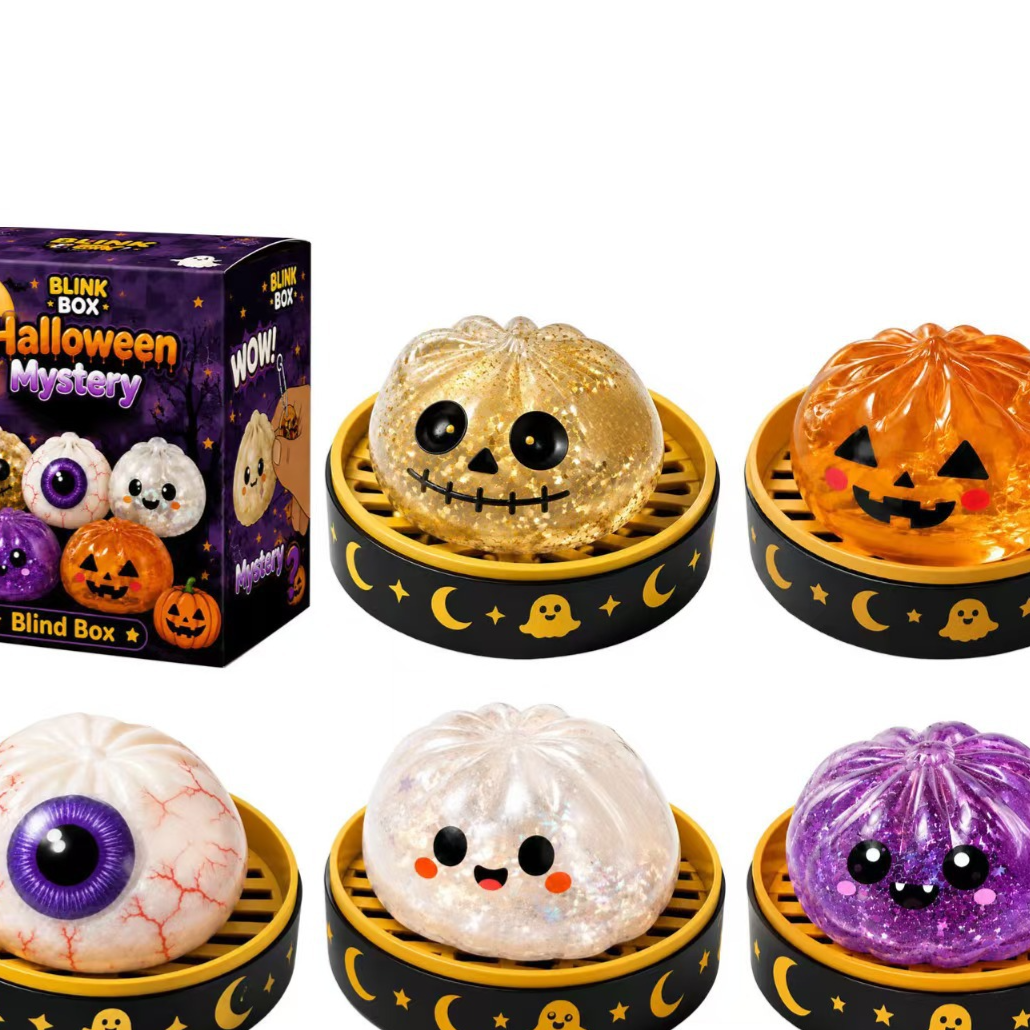 Halloween Mystery Glow Box – Surprise Light-Up Pumpkin Pals