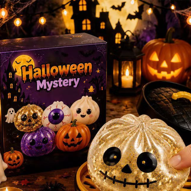 Halloween Mystery Glow Box – Surprise Light-Up Pumpkin Pals