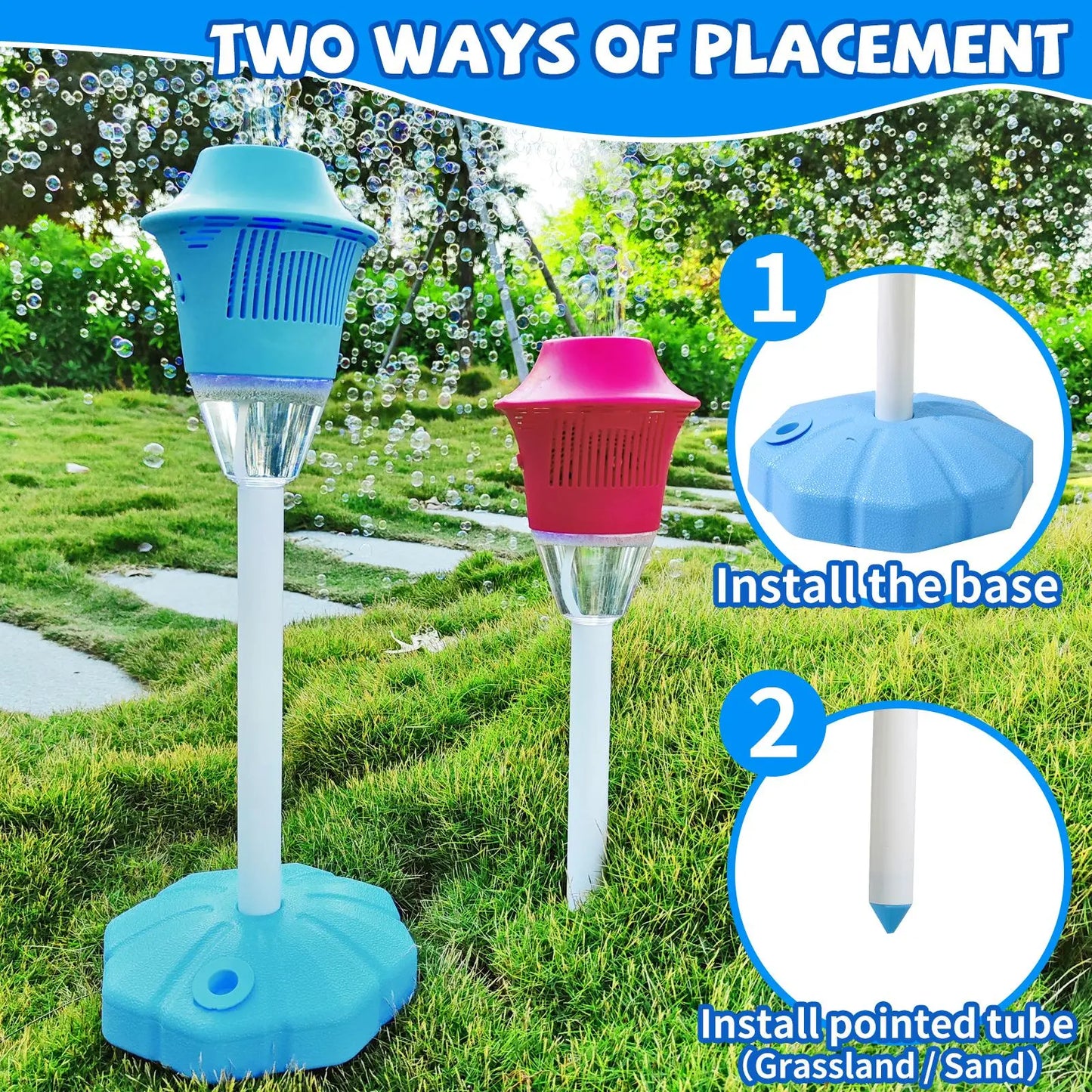BubbleBurst™ Bubble Fountain