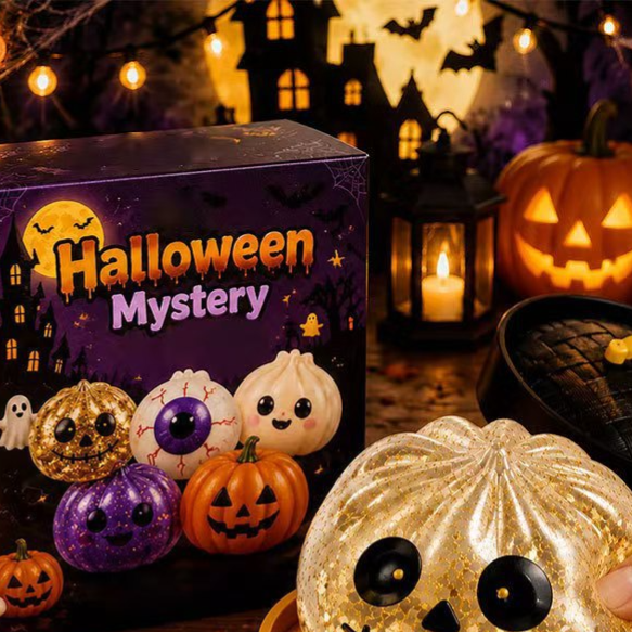 Halloween Mystery Glow Box – Surprise Light-Up Pumpkin Pals