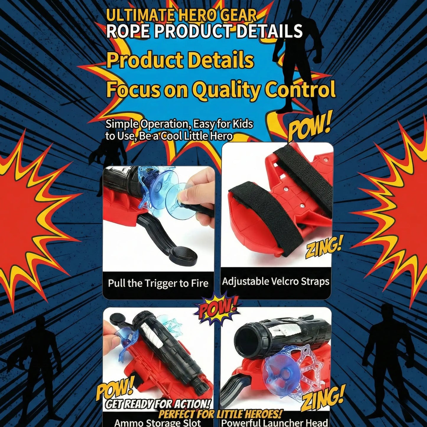 HeroShot Elite™ – Wrist String Shooter