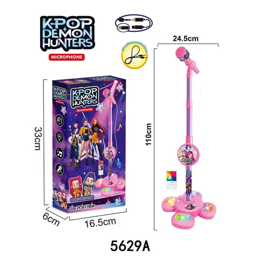 🎤 Little Star Karaoke Microphone & Light-Up Stand – Kids Singing Toy