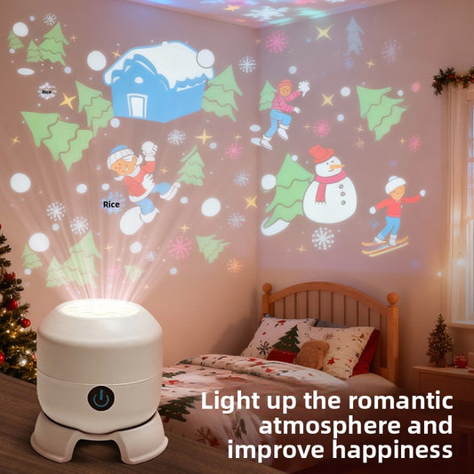 🌙✨ DreamGlow Star Projector™ – Kids' Magic Night Light Show