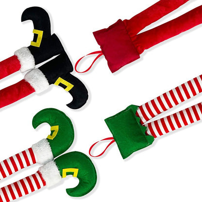 Kicking Elf Legs – Christmas Tree Leg Decoration