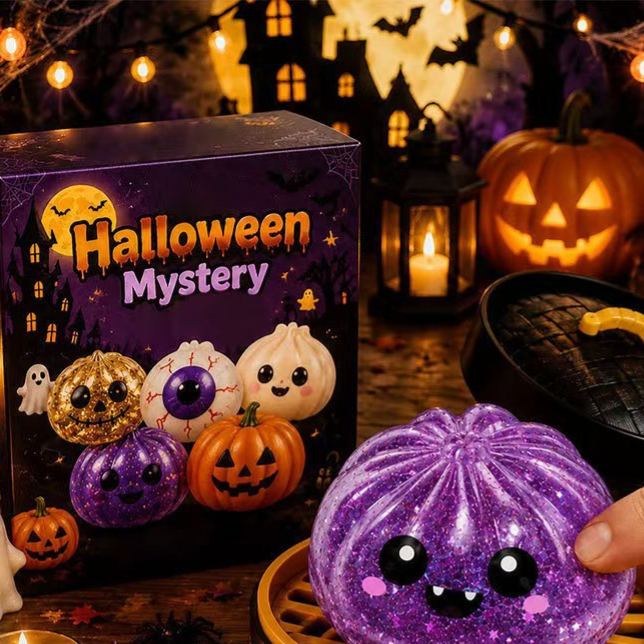 Halloween Mystery Glow Box – Surprise Light-Up Pumpkin Pals