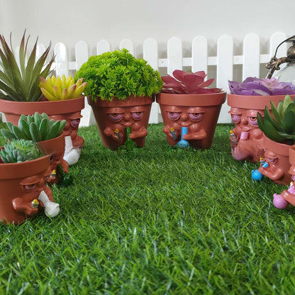 Smoking flowerpot