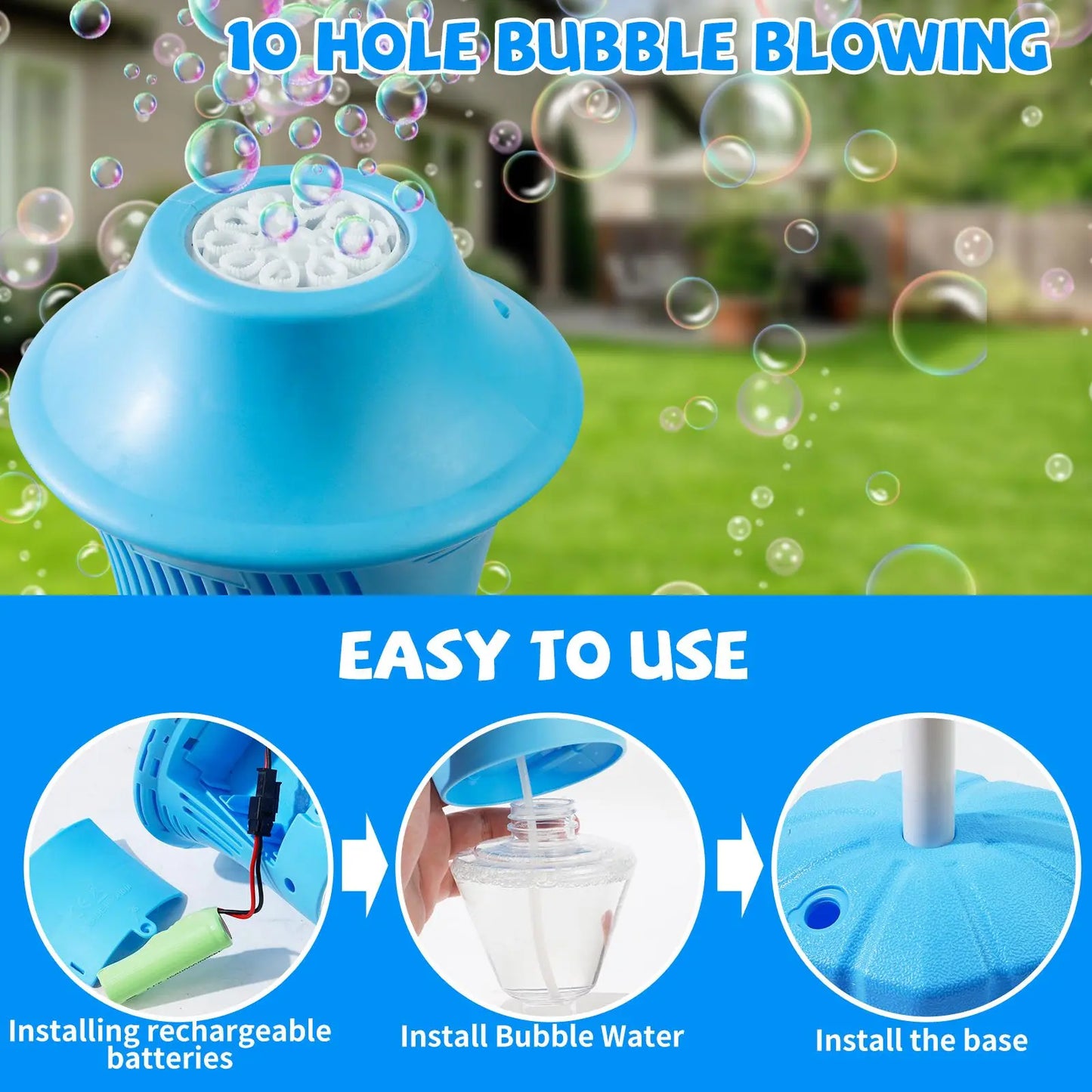 BubbleBurst™ Bubble Fountain