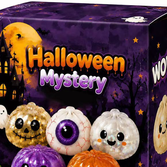 Halloween Mystery Glow Box – Surprise Light-Up Pumpkin Pals