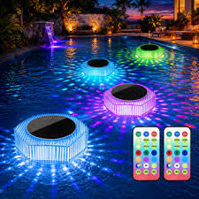 Solar Powered Colorful Floating Pool Light