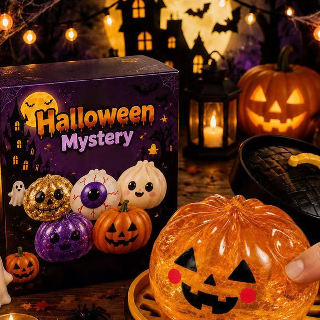 Halloween Mystery Glow Box – Surprise Light-Up Pumpkin Pals