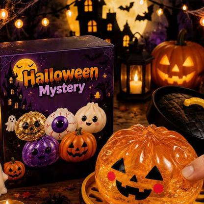 Halloween Mystery Glow Box – Surprise Light-Up Pumpkin Pals