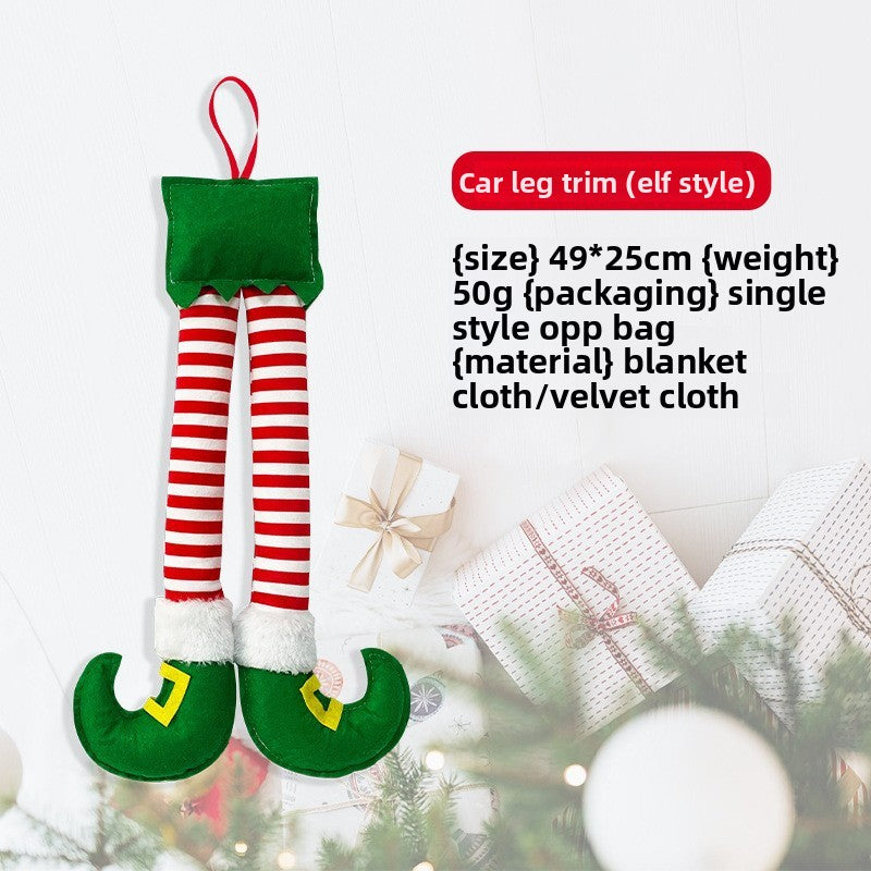 Kicking Elf Legs – Christmas Tree Leg Decoration